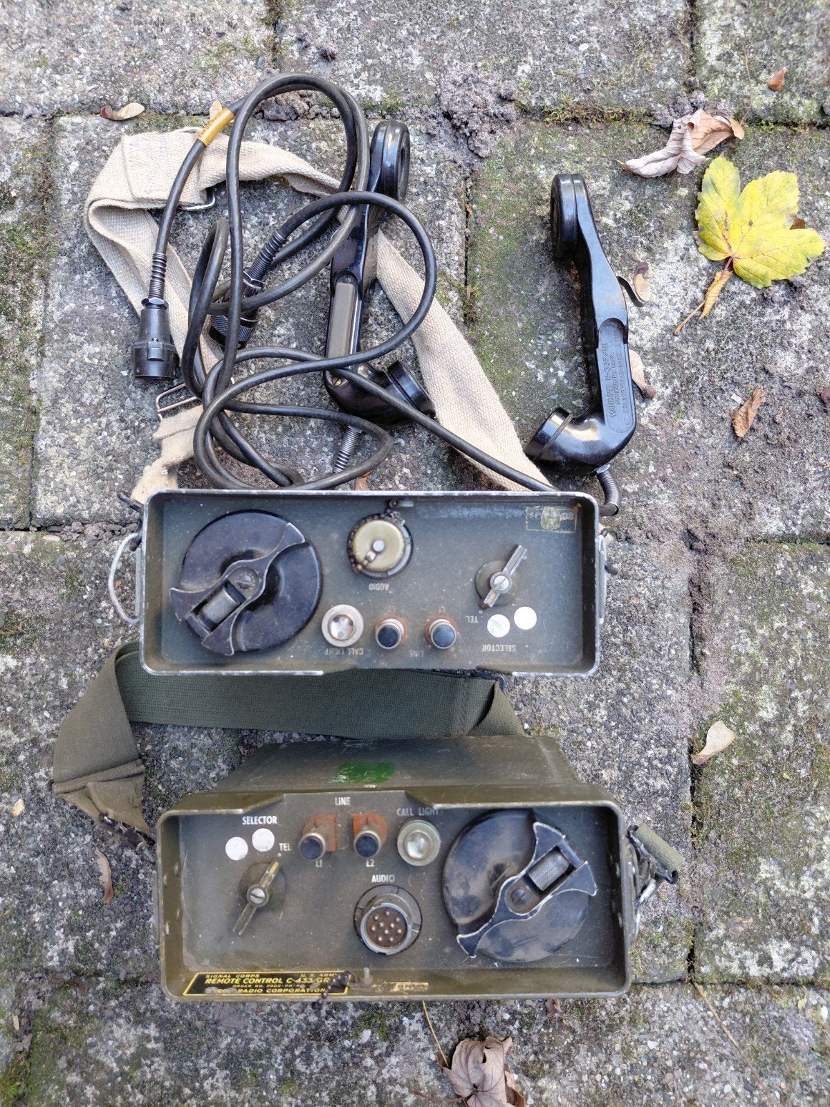 Complete AN/GRA-6 Militaire Veldtelefoon, Amerika, Us signal corps, Ophalen of Verzenden, Amerika