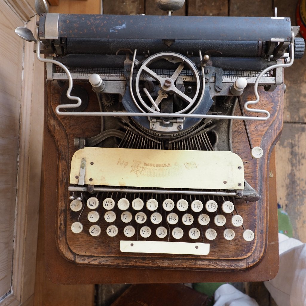antieke schrijfmachine uit 1905 Hammond Nr. 12 typemachine, Diversen, Ophalen of Verzenden, Gebruikt