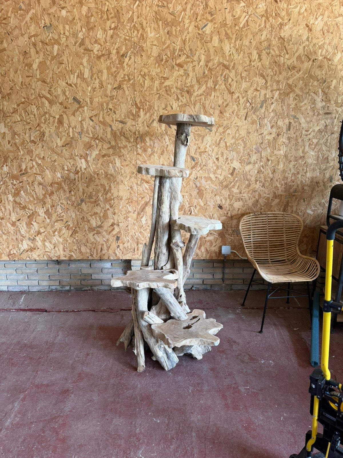 Teak krabpalen robuust 180/200cm