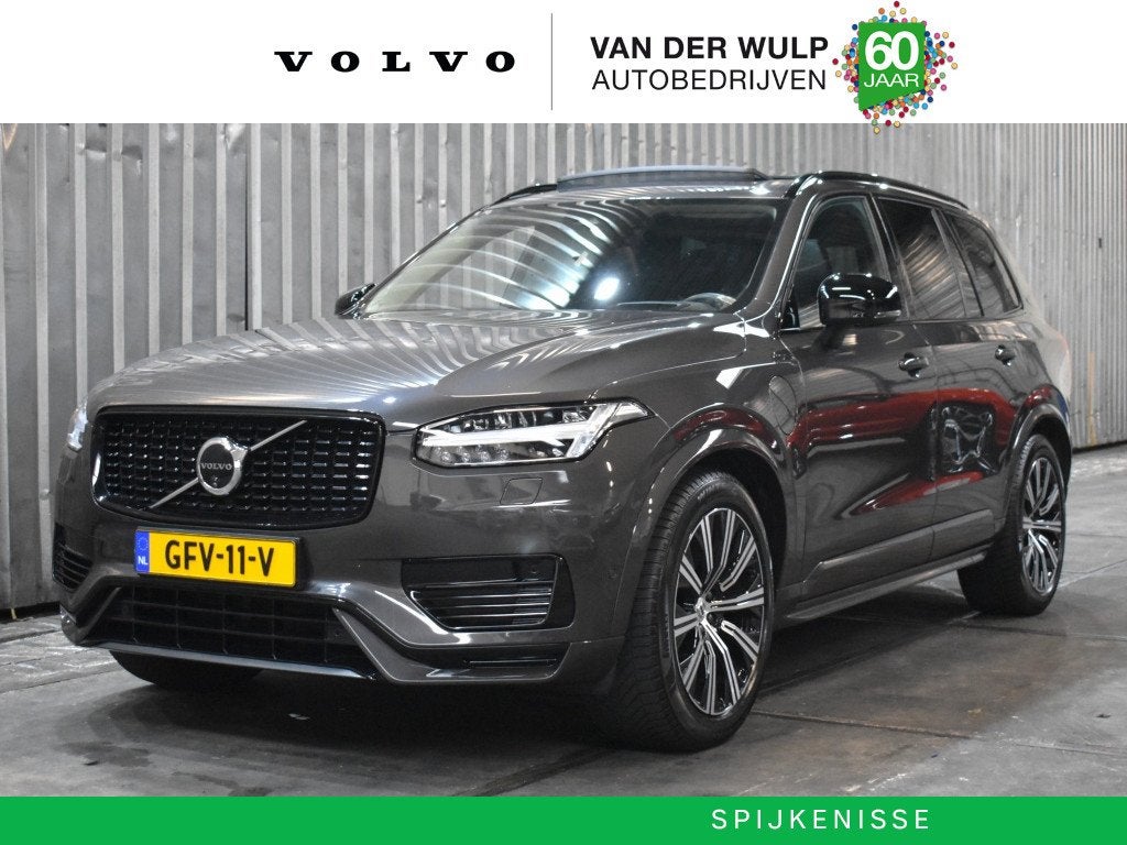 Volvo XC90 T8 455PK AWD Ultra Dark | Bowers&Wilkins | Luchtv, Gebruikt, 4 cilinders, Bedrijf, Vierwielaandrijving