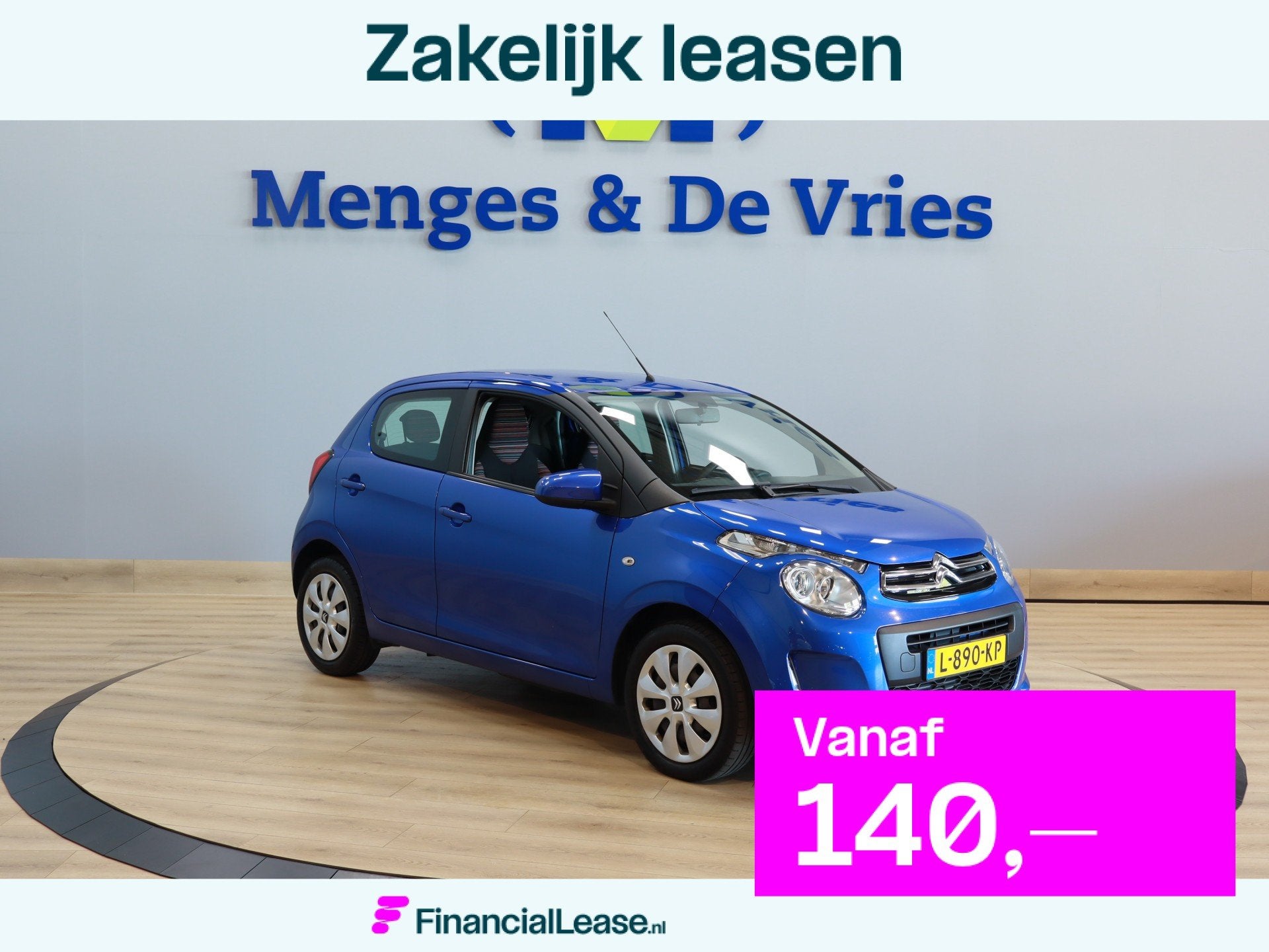 Citroën C1 1.0 VTi Feel Airco | Isofix | NAP, Voorwielaandrijving, 12 maanden, Stof, Gebruikt