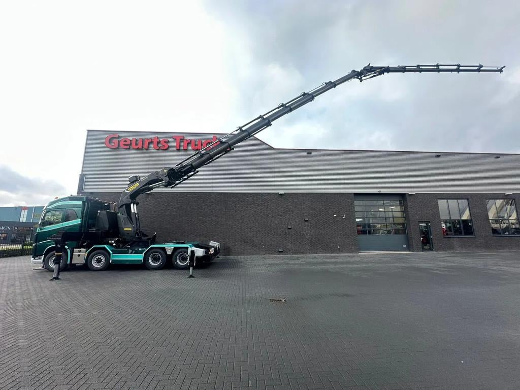Volvo FH 16.650 8X4 TREKKER MET PALFINGER PK 165002 G TEC 7, Auto's, Vrachtwagens, Automaat, Achterwielaandrijving, Euro 6, Leder