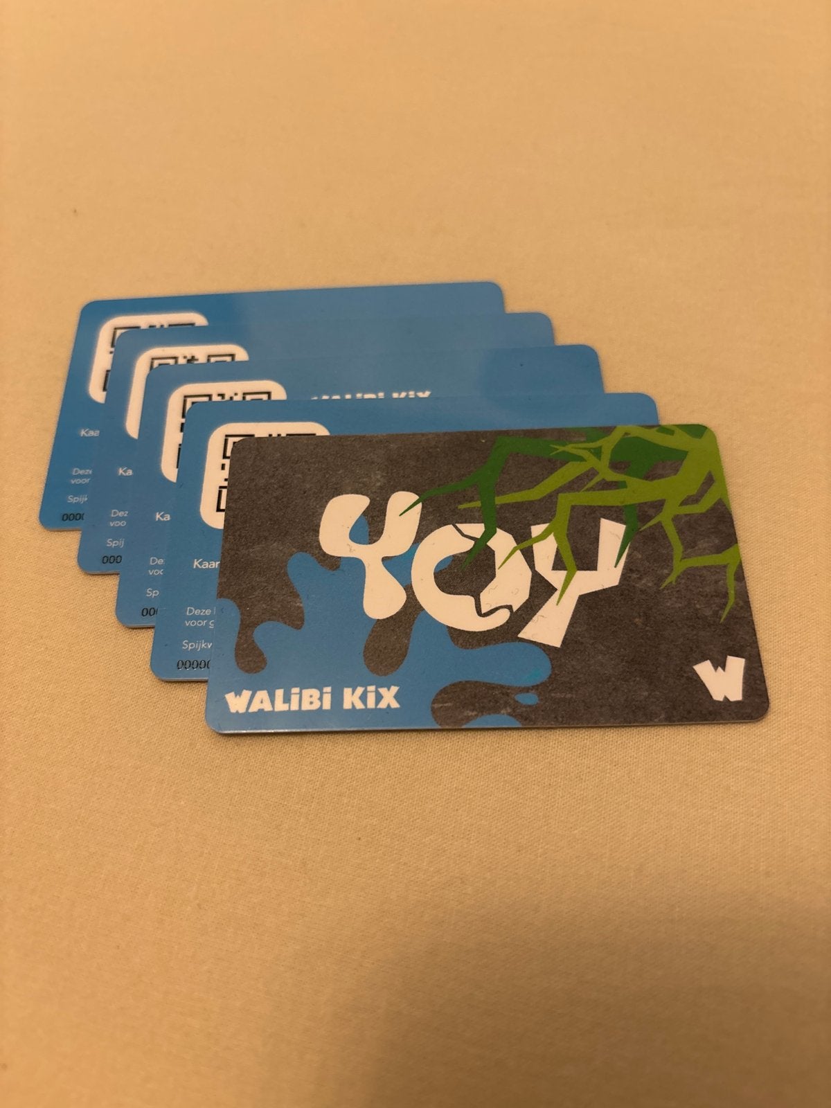 Walibi tegoed, Eén persoon, Ticket of Toegangskaart