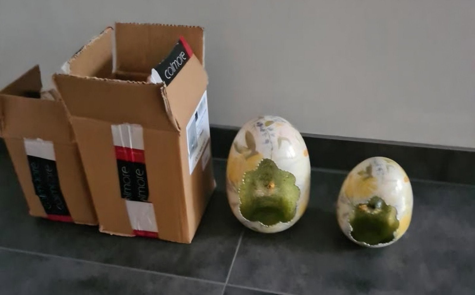 2 leuke kaarsen standaards leuk voor het voorjaar of pasen, Diversen, Ophalen of Verzenden, Nieuw