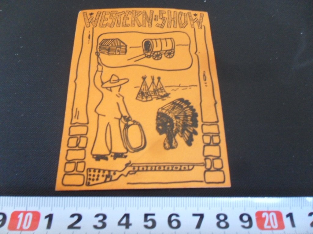 sticker WESTEREN SHOW, Ophalen of Verzenden, Zo goed als nieuw