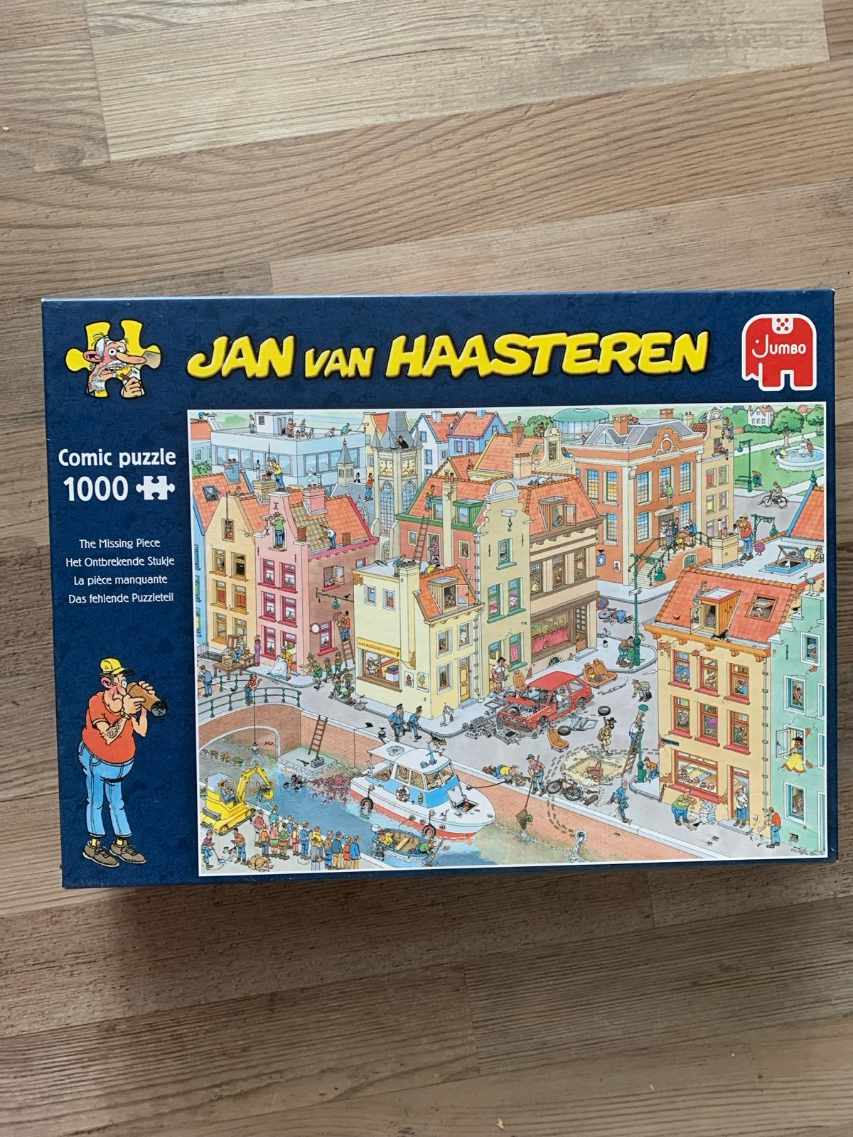 Jan van Haasteren Comic Puzzel 999 stukjes ruilen, Ophalen, 500 t/m 1500 stukjes, Gebruikt, Legpuzzel