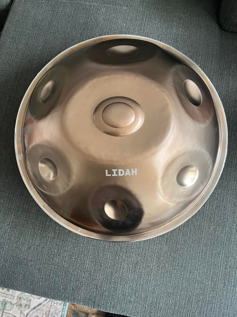 Lidah mini handpan F minor 440 hz, Muziek en Instrumenten, Percussie, Ophalen of Verzenden, Zo goed als nieuw, Melodische percussie