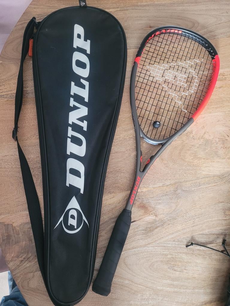 140 gr squashracket ZGAN, Ophalen of Verzenden, Zo goed als nieuw