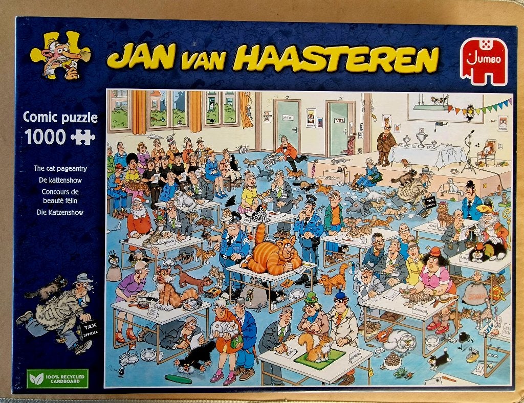 Puzzel Jan van Haasteren De Kattenshow, Ophalen, Zo goed als nieuw