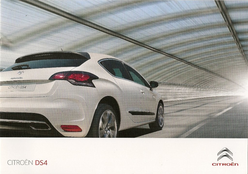 Folder Citroën DS4, november 2010, Ophalen of Verzenden, Nieuw, Citroën