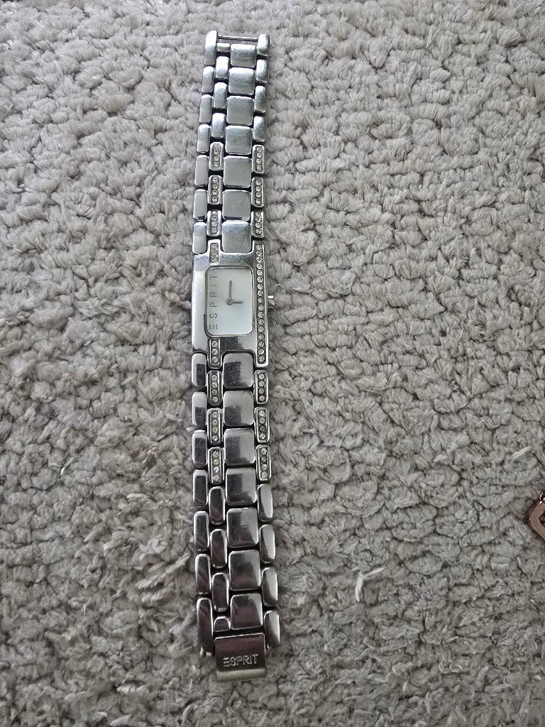 3 esprit horloges, Staal, Gebruikt, Staal, Ophalen of Verzenden