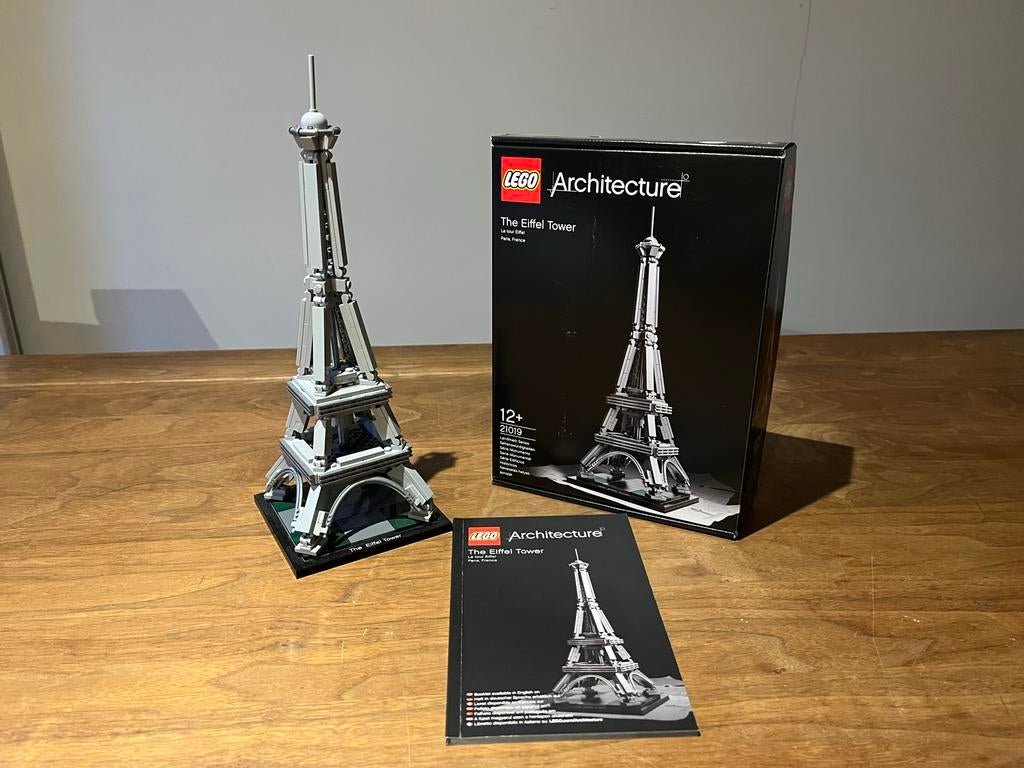 LEGO Architecture Eiffeltoren (21019), Gebruikt, Lego, Architecture, Ophalen of Verzenden