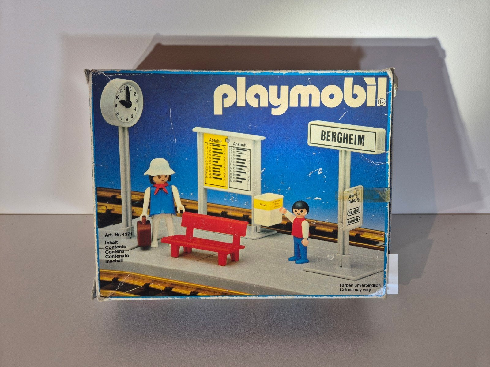 Playmobil Neustadt Treinstation Bergheim (4371), Kinderen en Baby's, Speelgoed | Playmobil, Ophalen of Verzenden