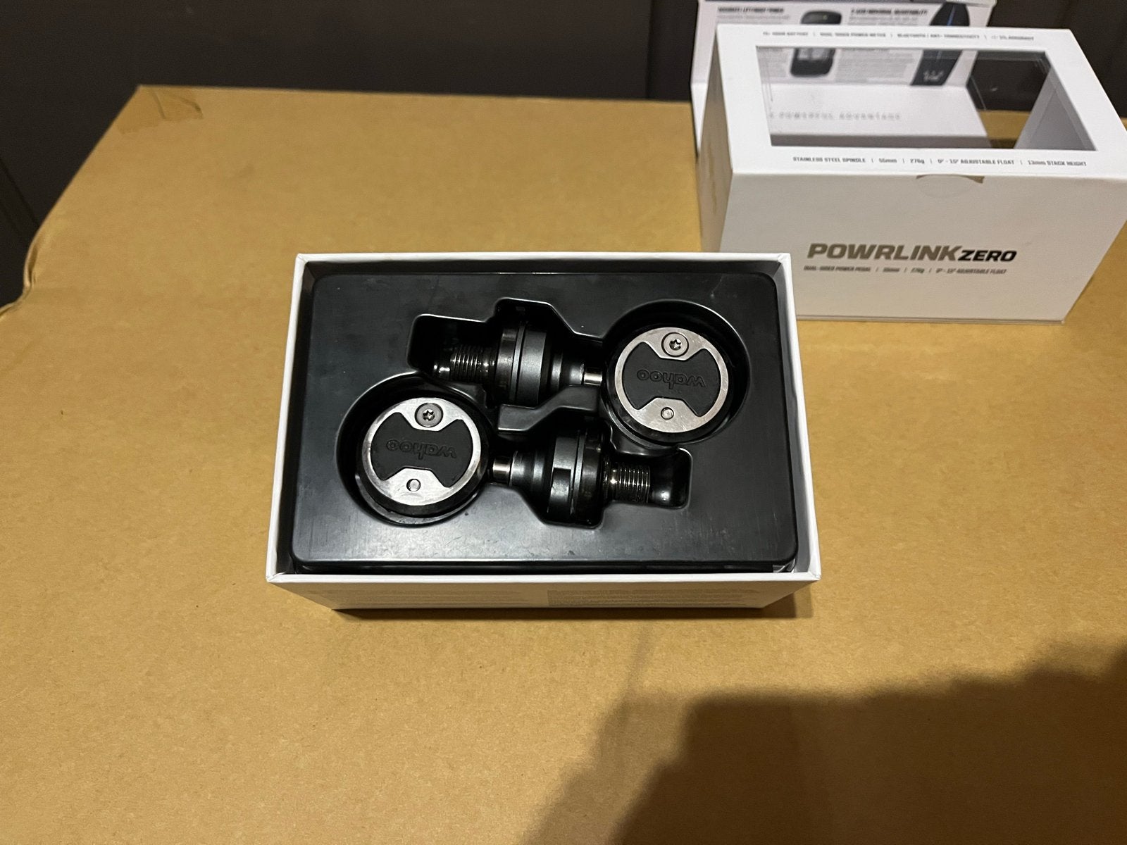 Wahoo Speedplay POWRLINK ZERO Dual-sided Power Pedalen, Crankstel of Pedalen, Gebruikt, Overige materialen, Ophalen of Verzenden