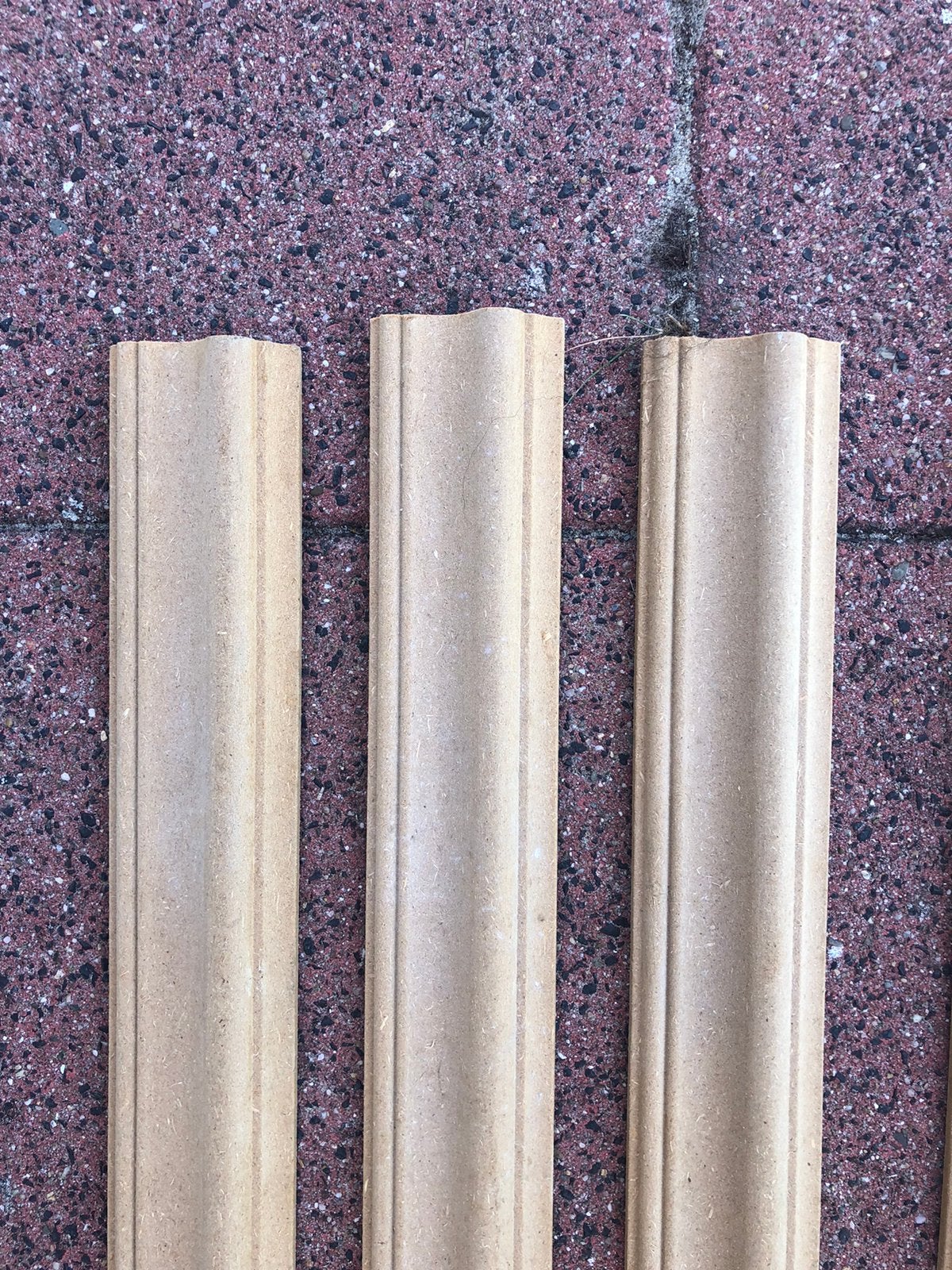 5 nwe MDF deurlijsten/ architraven, Doe-het-zelf en Verbouw, Ophalen, 215 cm of meer, Binnendeur, Nieuw