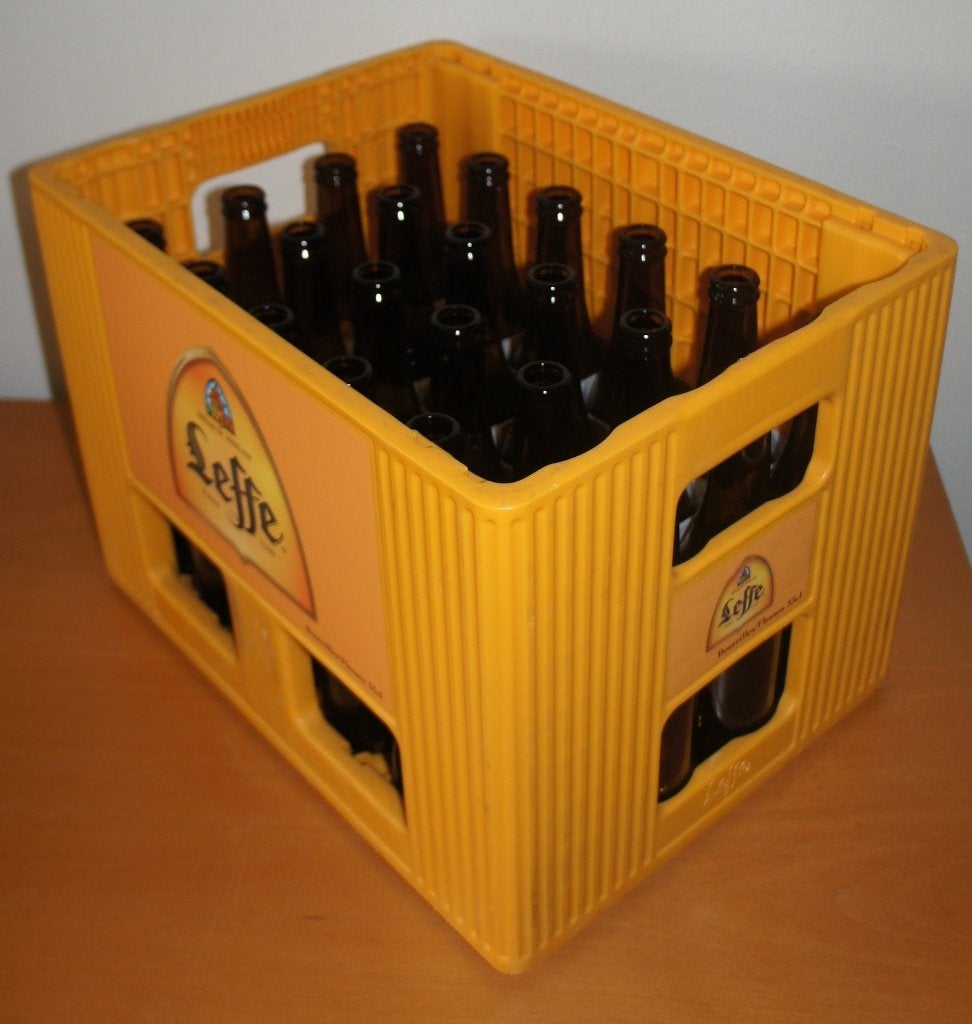 Leffe Bierfles Longneck 0,33 liter (7,50 incl. Leffe Krat), Ophalen, Gebruikt