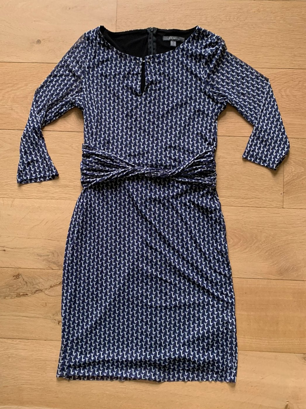 Esprit jurk - maat M - donkerblouw, Kleding | Dames, Maat 38/40 (M), Blauw, Ophalen of Verzenden, Zo goed als nieuw