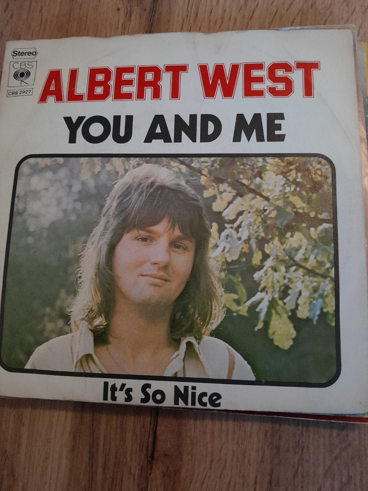 albert west 7inch you and me, Ophalen of Verzenden, Zo goed als nieuw, Pop