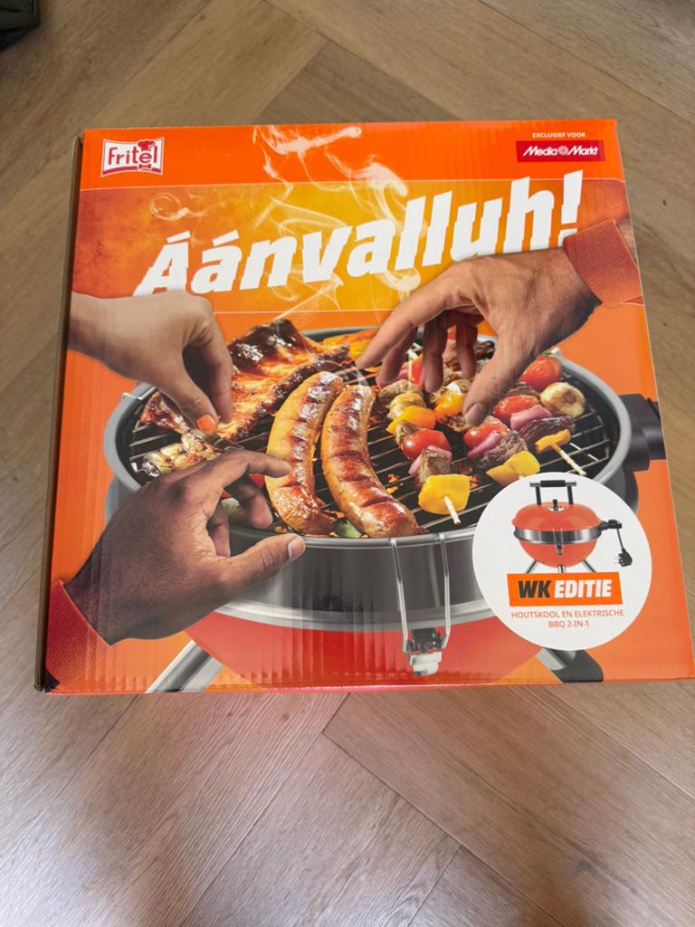 Fritel bbq 2 in 1, Ophalen, Nieuw