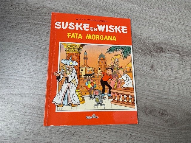 Suske en Wiske-- Fata Morgana, Eén stripboek, Ophalen of Verzenden, Gelezen, W. Vandersteen