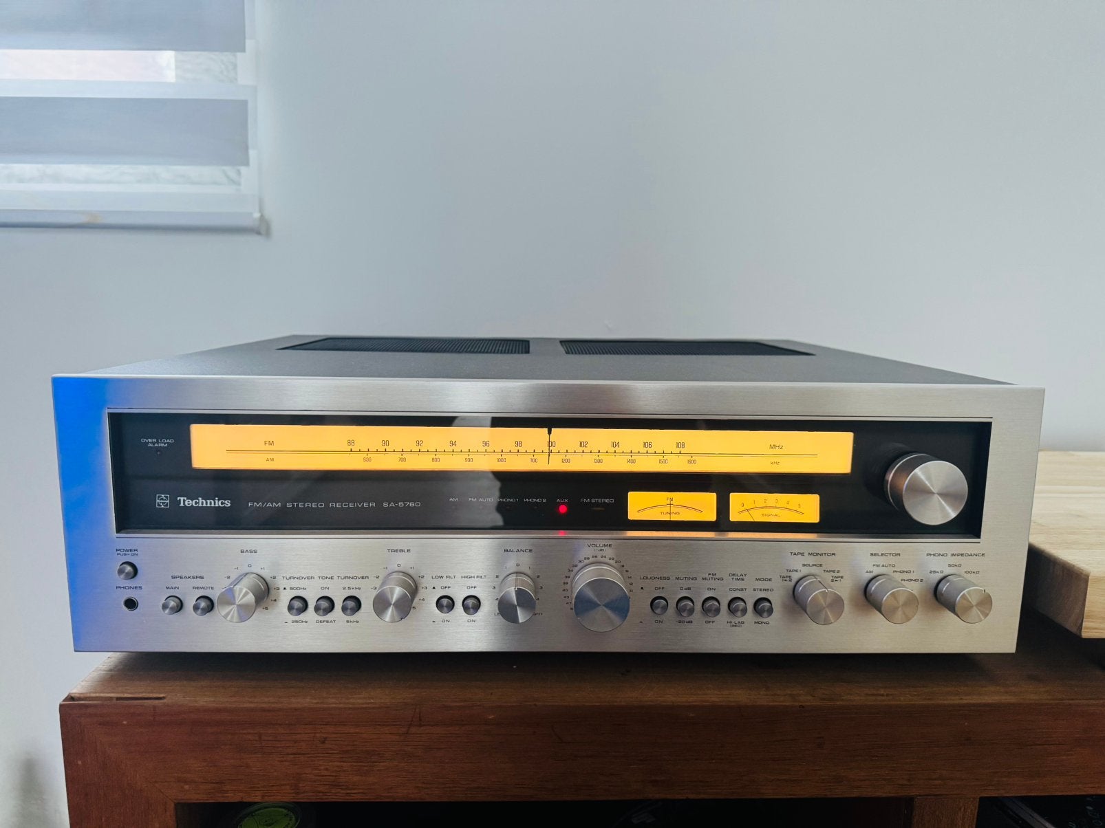 Technics sa-5760 vintage receiver, Audio, Tv en Foto, Ophalen, Zo goed als nieuw