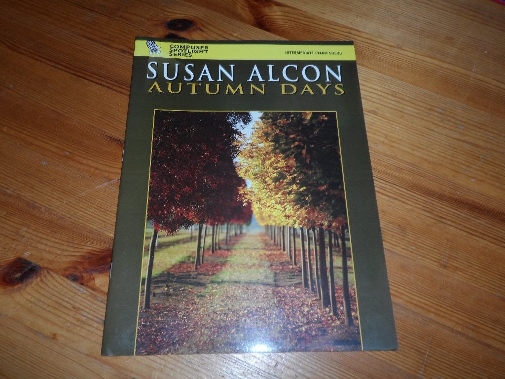 Susan alcon - autumn days, Ophalen of Verzenden, Zo goed als nieuw, Artiest of Componist, Piano
