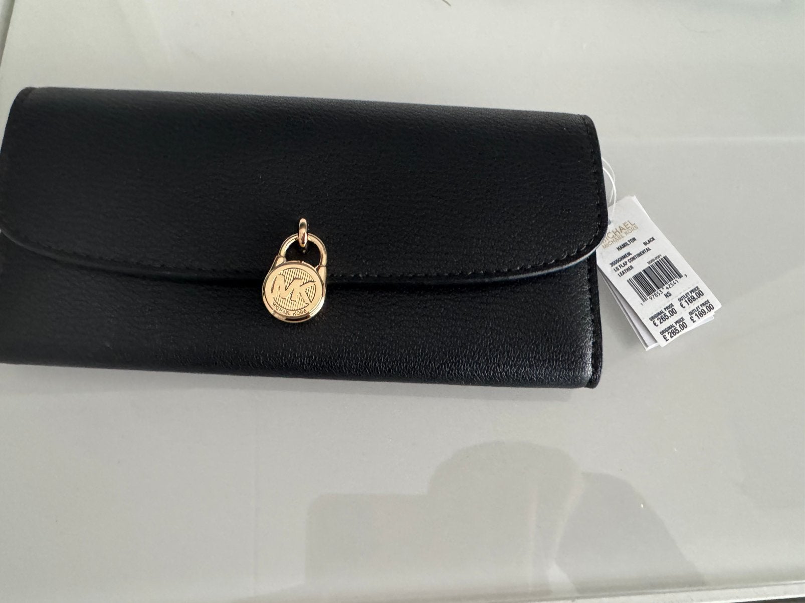 Michael kors portemonnee nieuw, Sieraden, Tassen en Uiterlijk, Portemonnees, Ophalen of Verzenden, Zo goed als nieuw, Zwart