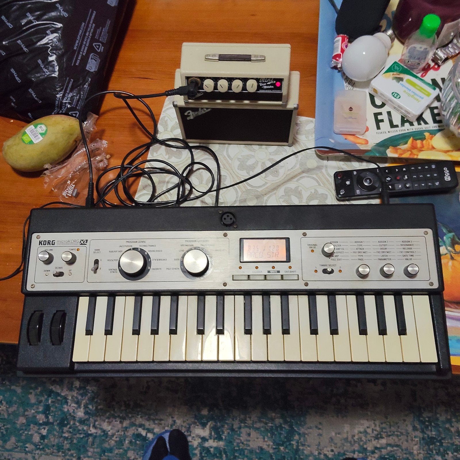 KORG micro korg XL/synthesizer vocoder/getest, Ophalen of Verzenden, Overige aantallen, Korg