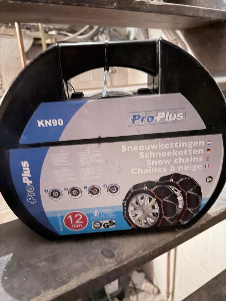 Sneeuwkettingen Pro-Plus KN90 12mm, Ophalen, Nieuw