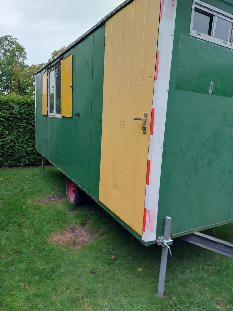 Pipowagen/Tinyhouse in goede staat, Tuin en Terras, Ophalen