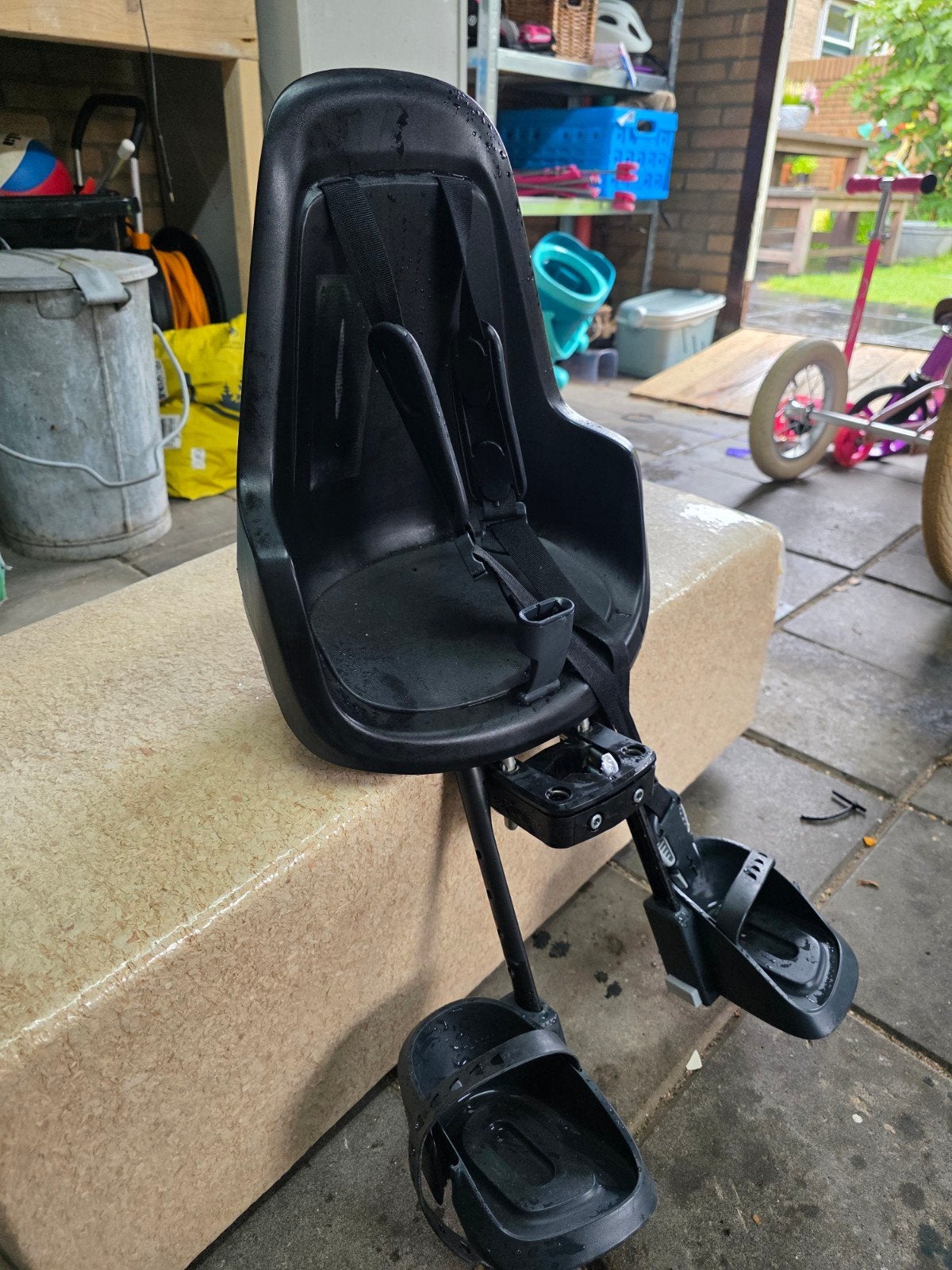 Bobike voorzitje met voetsteuntjes, Voorzitje, Ophalen of Verzenden, Bobike, 0 t/m 13 kg