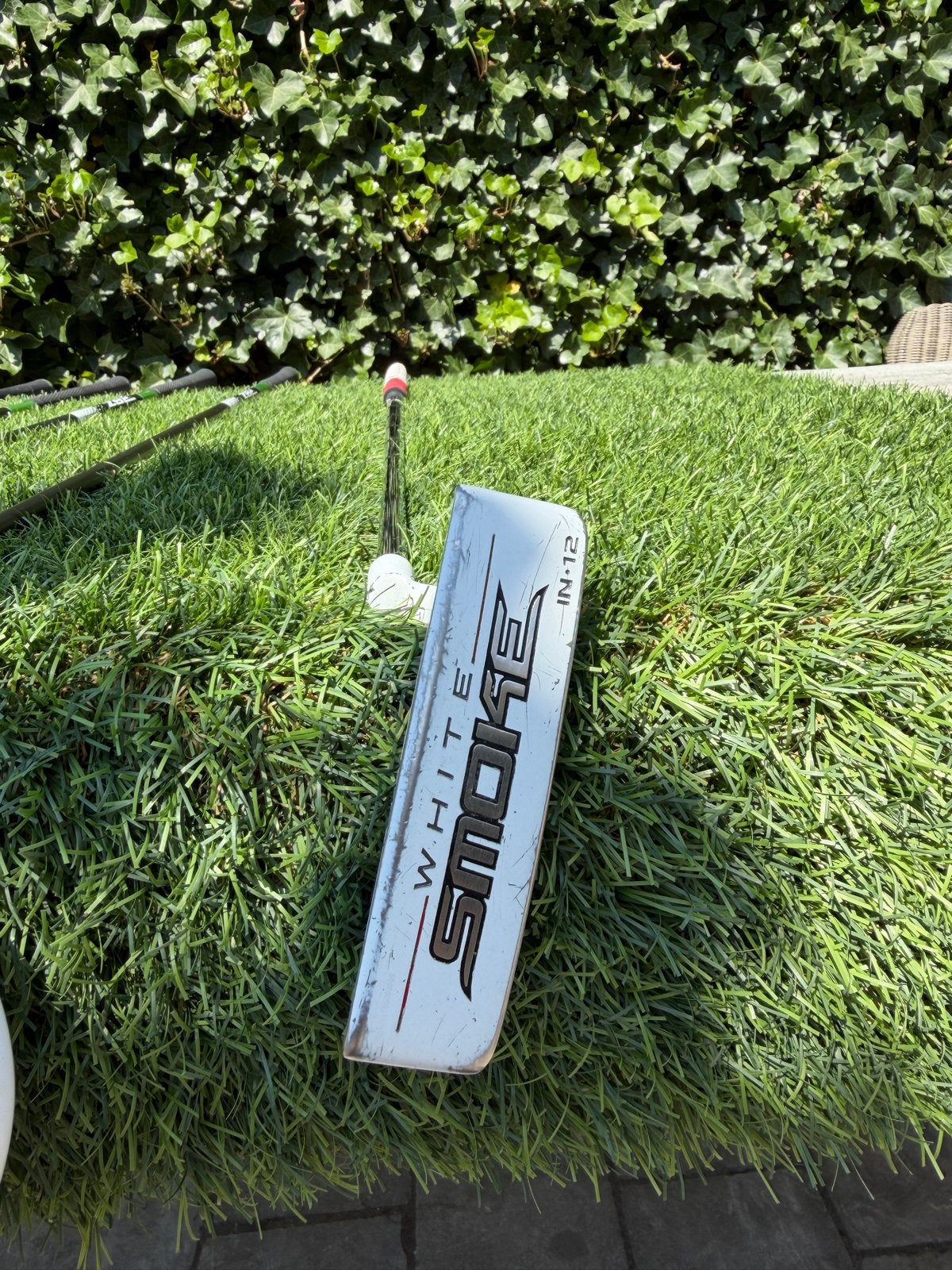 TaylorMade White Smoke IN-12 Putter - 34 inch, Ophalen of Verzenden, Gebruikt, Club, Overige merken