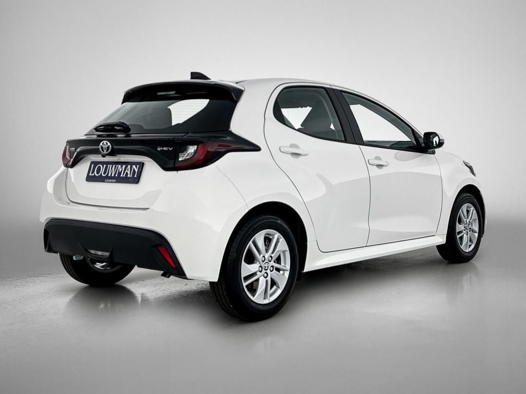 Toyota Yaris 1.5 Hybrid 115 Active Modeljaar 2025 | NIEUW &, Auto's, Toyota, 12 maanden, Stof, Zwart, 116 pk