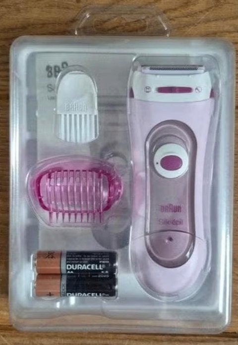Braun Silk-épil Scheerapparaat-Draadloos met Batterijen, Witgoed en Apparatuur, Ophalen of Verzenden, Nieuw