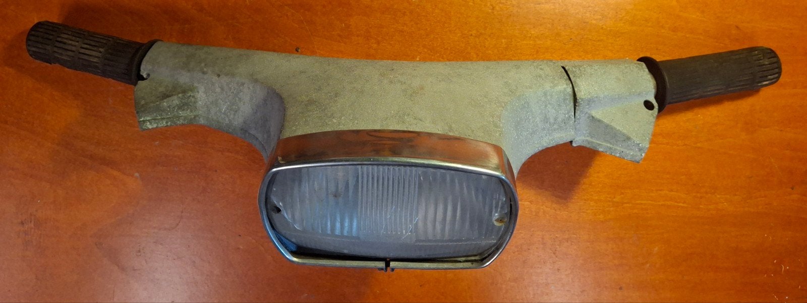 Vespa V50 stuur met koplamp - Gebruikt, Ophalen of Verzenden, Gebruikt, Koplamp, Vespa