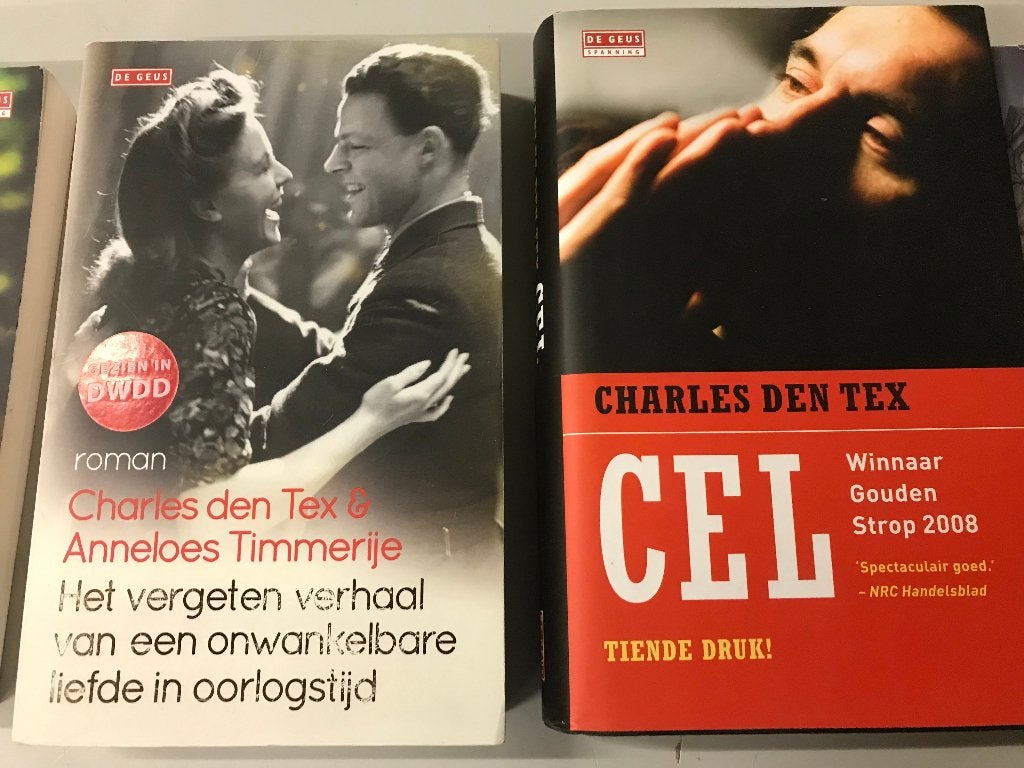 T.K. nog 7 boeken van Charles Den Tex zie actuele lijst, Boeken, Detectives, Ophalen of Verzenden, Gelezen, Charles den Tex