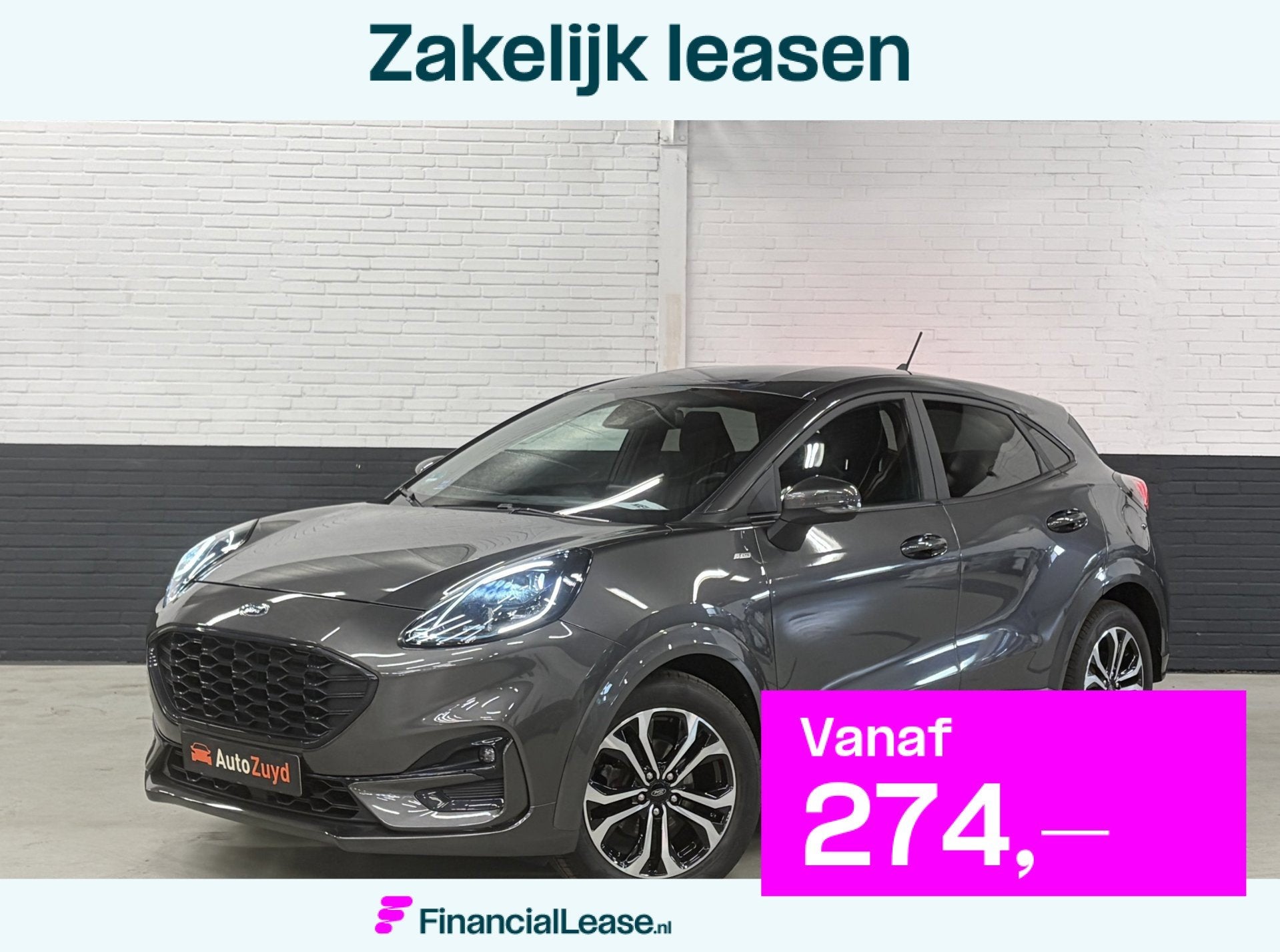 Ford Puma 1.0 EcoBoost Hybrid ST-Line X 155pk / Navi / Winte, Voorwielaandrijving, Bedrijf, Automatische klimaatregeling, 3 cilinders