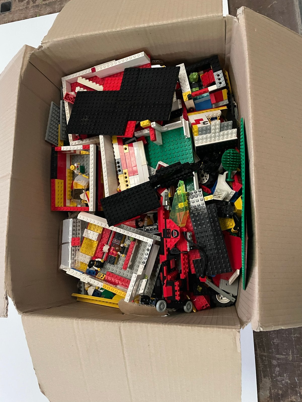 Grote doos met diverse LEGO stenen en onderdelen, Ophalen, Gebruikt, Inclusief extra onderdelen, Lego