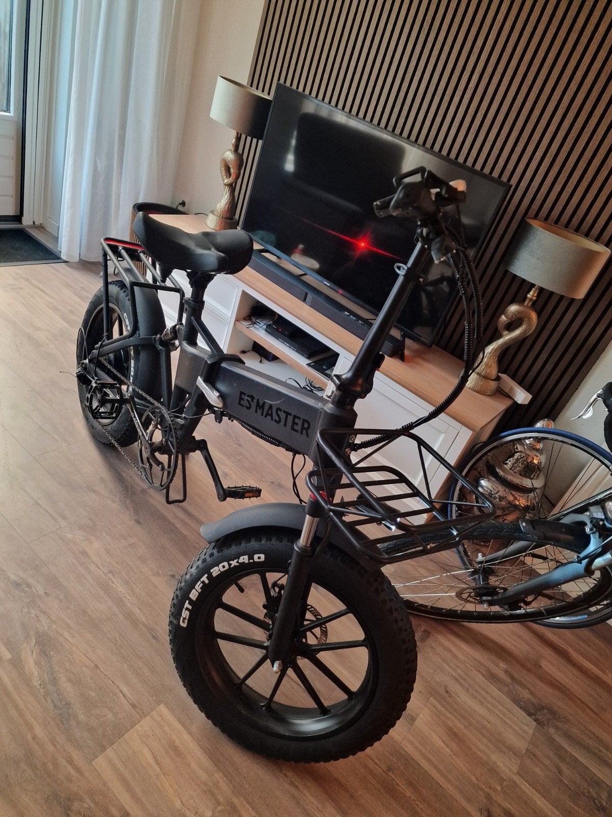 ES Master opvouwbare vouwfiets Fatbike E-bike - Zo goed als, Zo goed als nieuw, Minder dan 47 cm, 50 km per accu of meer, Ophalen
