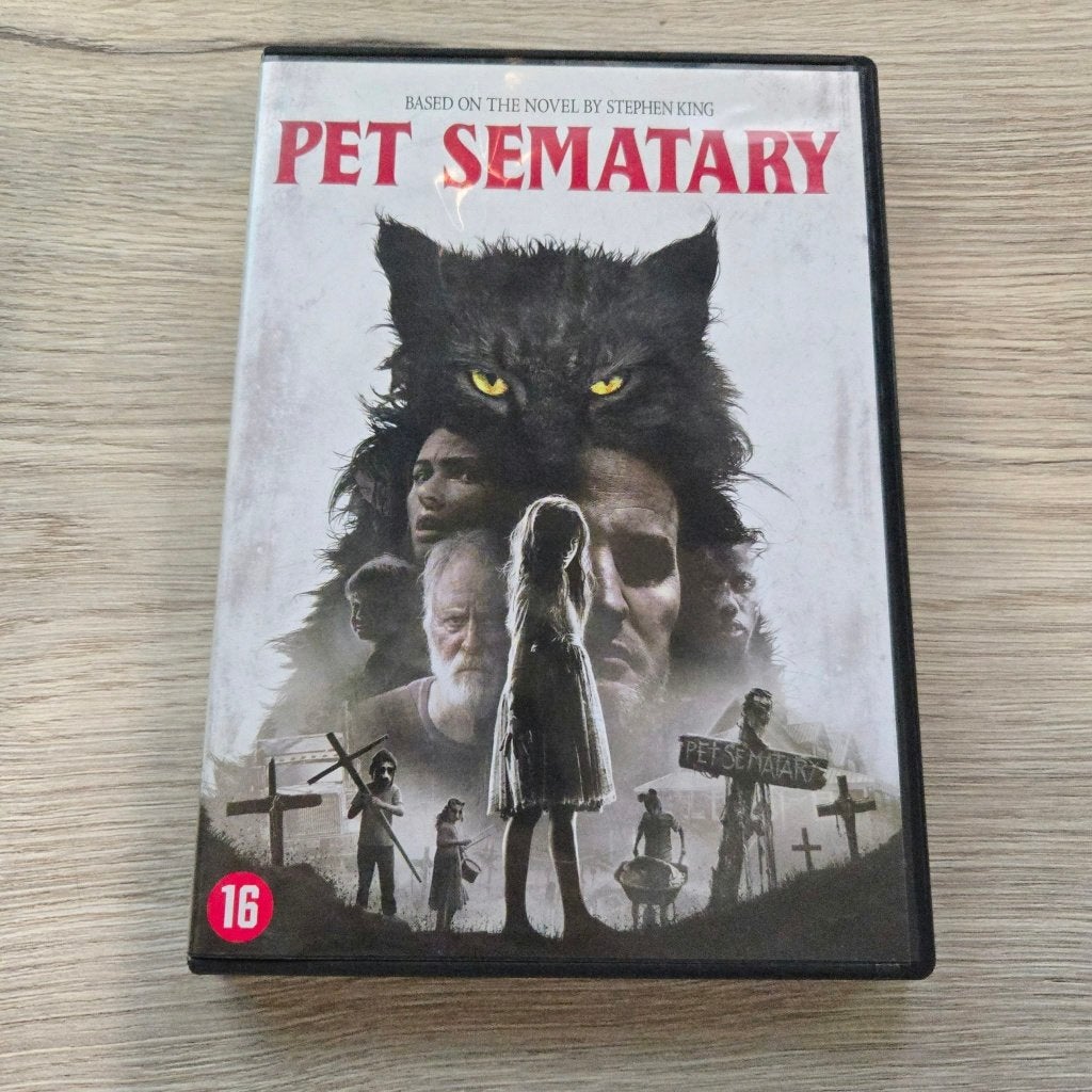 Pet Sematary (remake) (4 HALEN = 3 BETALEN), Alle leeftijden, Ophalen of Verzenden, Zo goed als nieuw