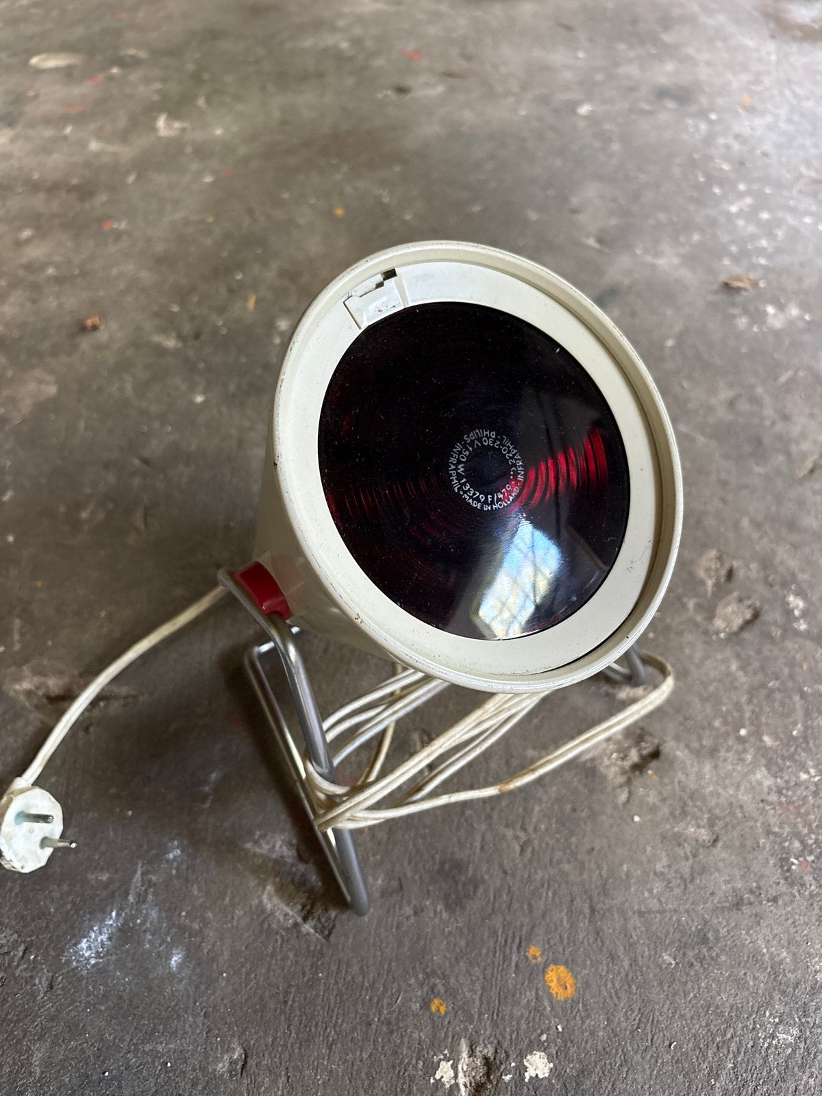 Vintage Philips Infraroodlamp - Roodlicht Therapie, Ophalen of Verzenden
