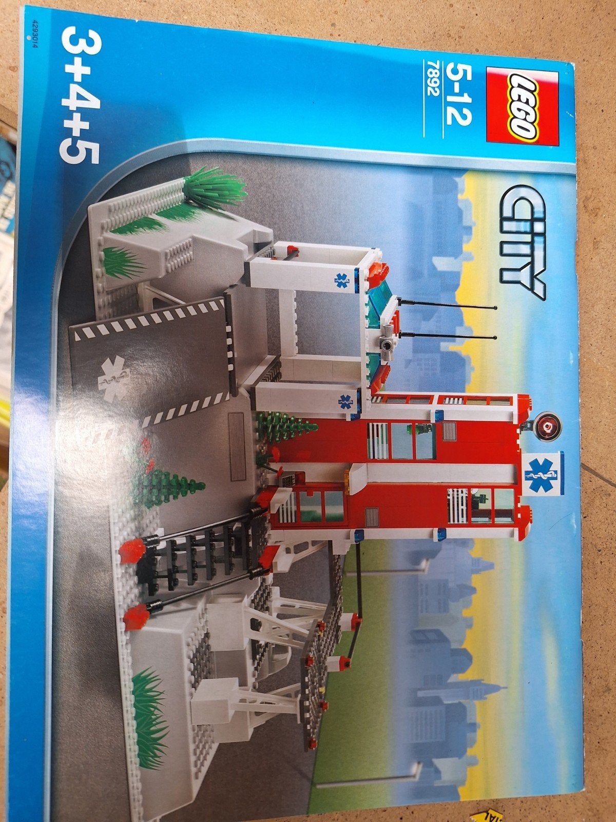 Lego City 7892 Ziekenhuis - Complete set met instructies, Lego, Ophalen of Verzenden, Complete set, Inclusief instructies
