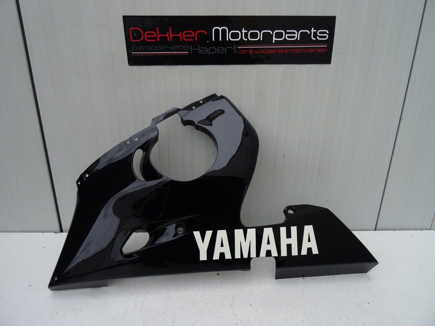 Linker Onderkuip / Kuipdeel Yamaha YZF R6 2001-2002 Zwart, Motoren, Ophalen of Verzenden, -, -, -