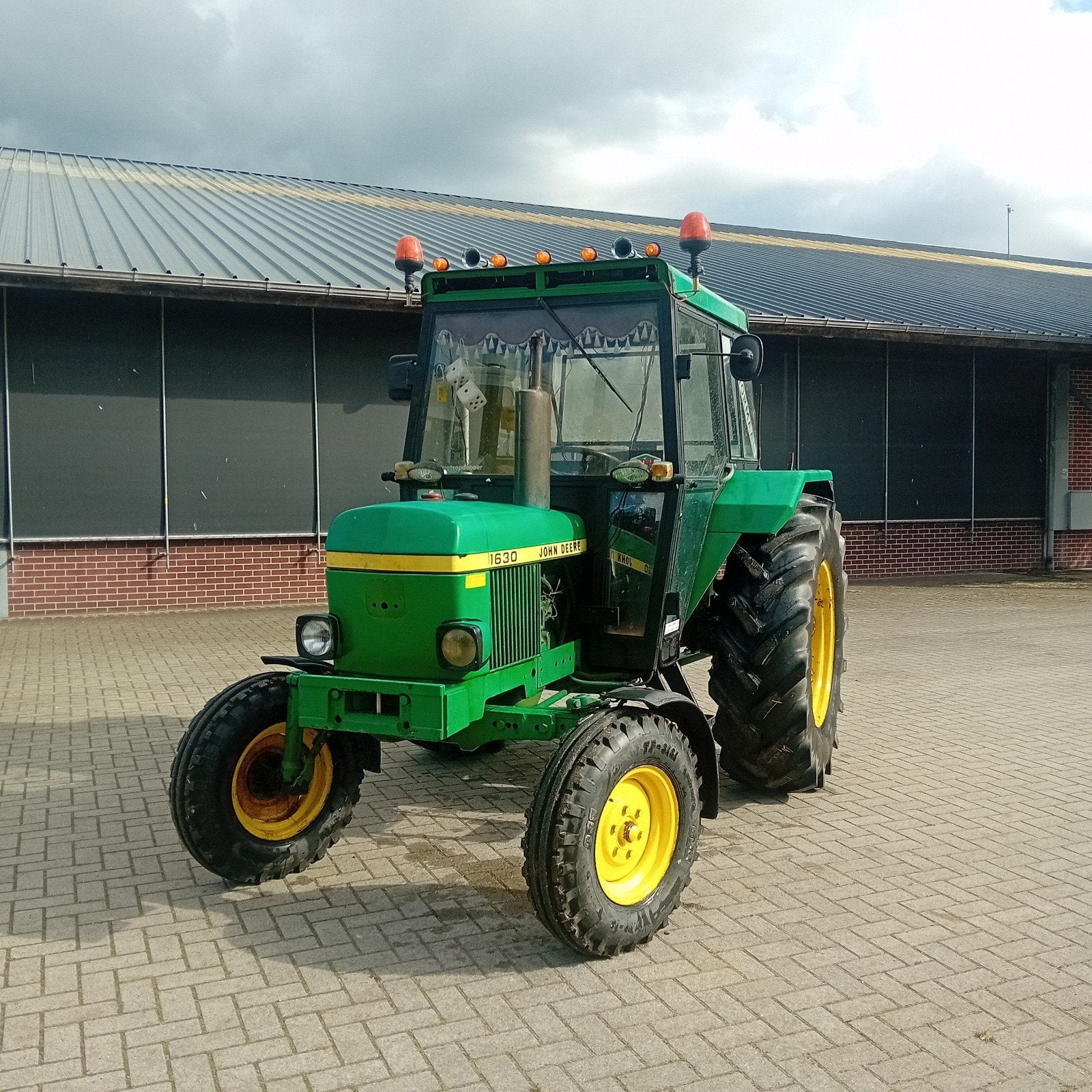 Nette john deere 1630, Ophalen