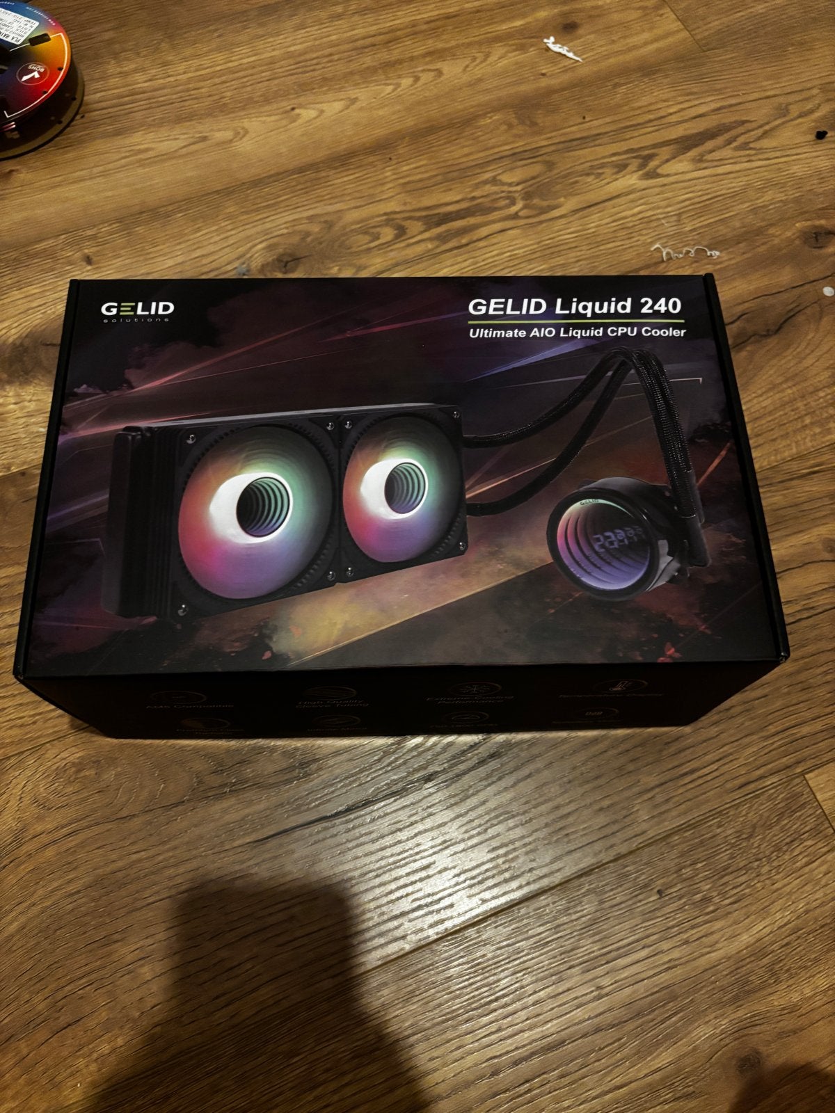 Gelid Liquid 240 AIO Liquid CPU Koeler, Computers en Software, Ophalen of Verzenden, Gebruikt, Waterkoeling