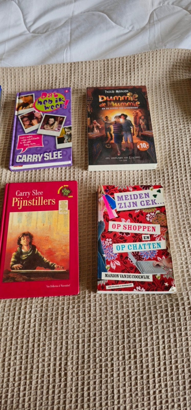 Div. kinderboeken: Carry Slee, Dummie de Mummie, Sprookjes, Boeken, Ophalen of Verzenden, Gelezen, Carry Slee, Tosca Menten, Paul van Loon, Andy Griffiths
