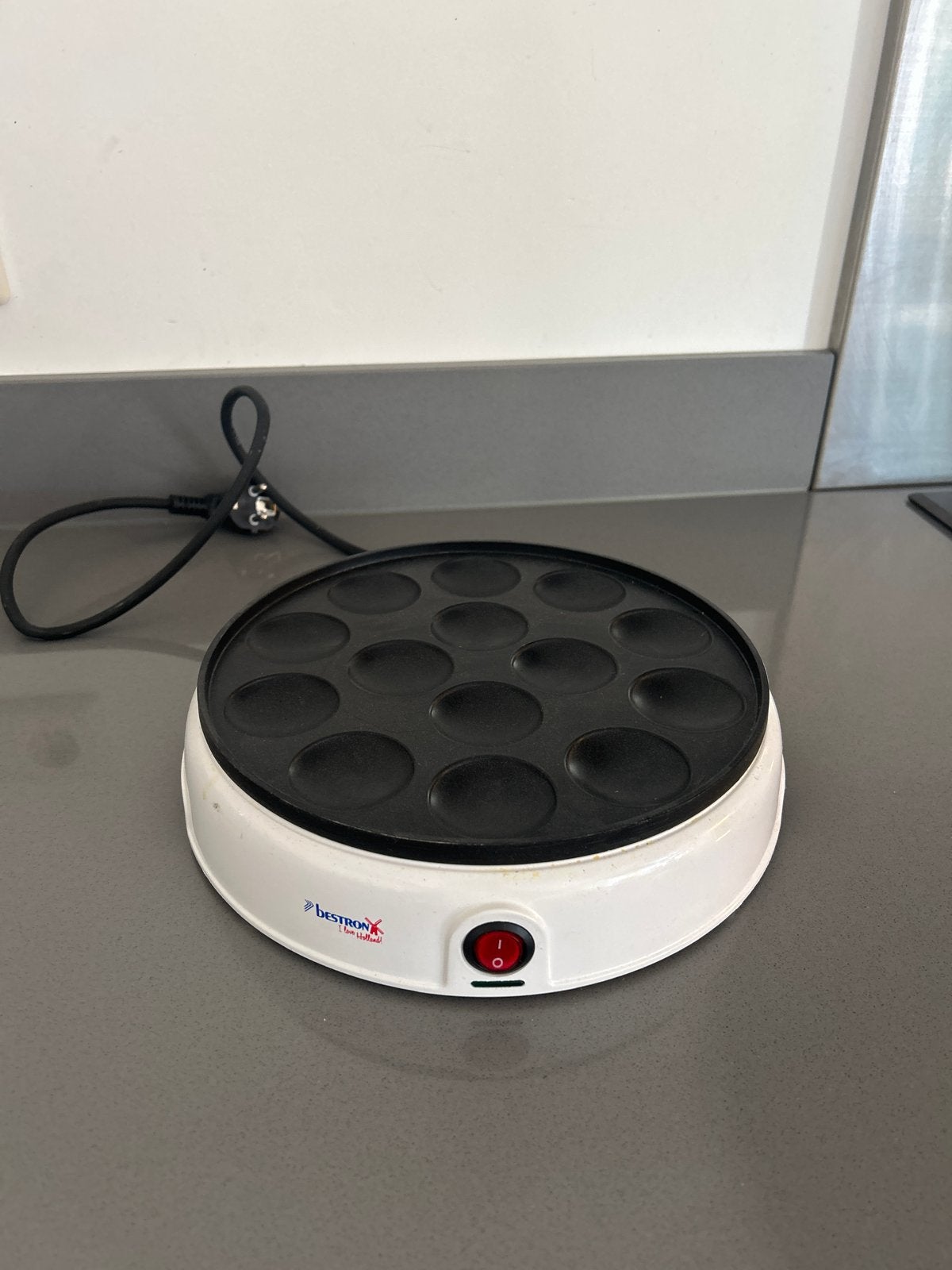 Bestron APFM700W Poffertjesmaker - Zo goed als nieuw, Ophalen of Verzenden, Gebruikt