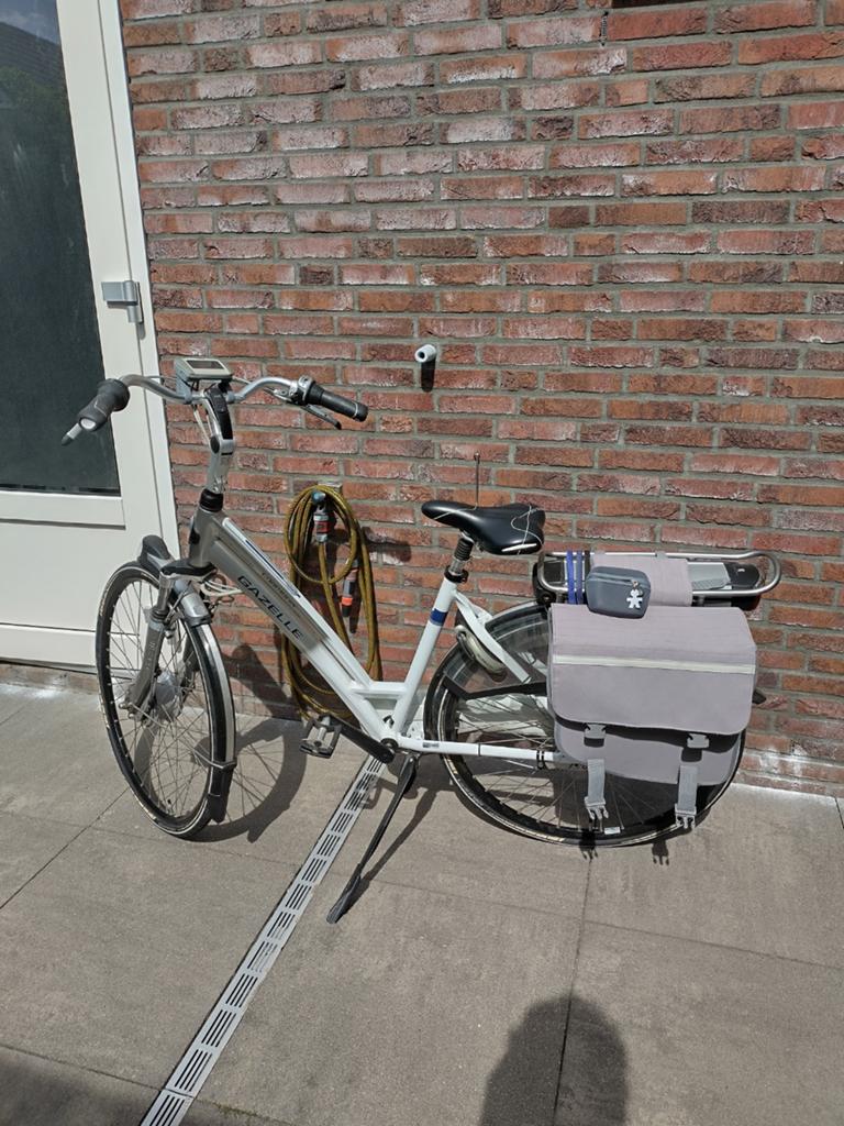 Gazelle fiets elektrisch, type Chamonix, Ophalen, Gebruikt, Gazelle