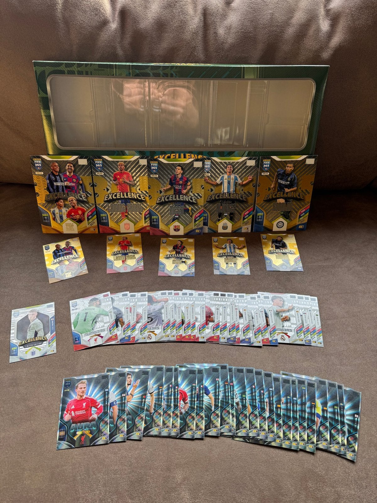 Panini FIFA 365 Adrenalyn XL 2026 Excellence set compleet, Ophalen of Verzenden, Nieuw, Buitenlandse clubs, Spelerskaart