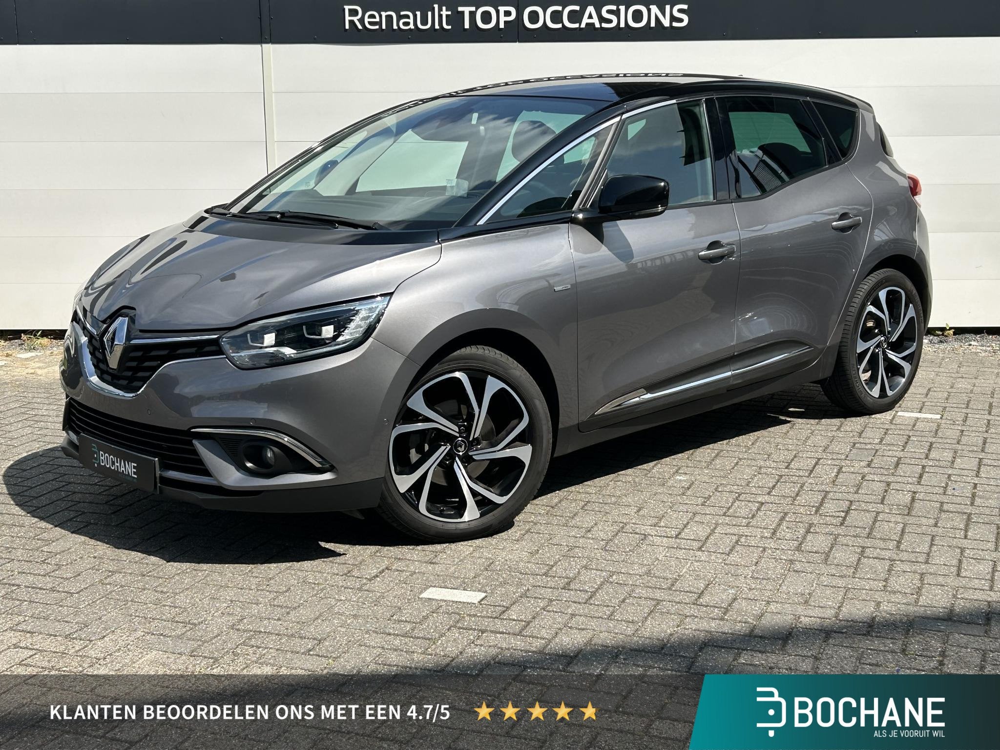 Renault Scénic 1.3 TCe 140pk EDC Bose | Groot scherm | Came, Auto's, Renault, 4 cilinders, Met garantie (alle), Leder en Stof